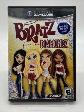 Bratz: Forever Diamondz (Nintendo GameCube, 2006) Complete CIB